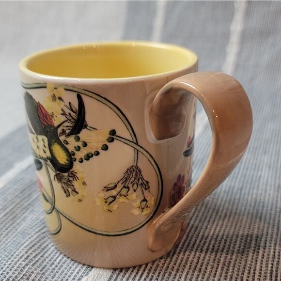 ANTHROPOLOGIE Hummingbird Coffee Mug - Picture 6 of 8